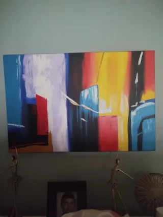 Cuadro abstracto moderno