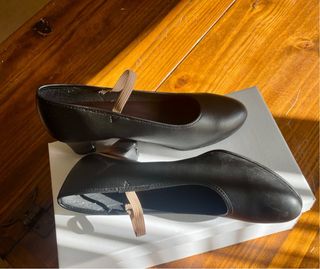 Zapatos de danza española negros nº 38 con goma