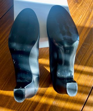 Zapatos de danza española negros nº 38 con goma