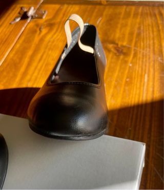 Zapatos de danza española negros nº 38 con goma