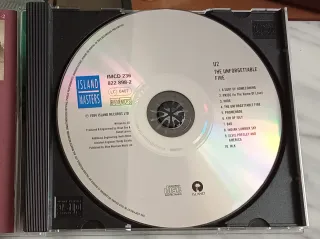 CD U2 The Unforgettable Fire