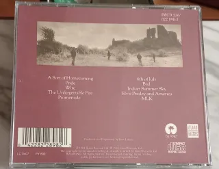 CD U2 The Unforgettable Fire