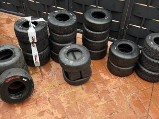 Lote 4 juegos Neumáticos Kart Mini Mojo blandas