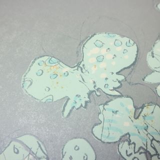 Litografia Edolo Masci 119/180 Piante