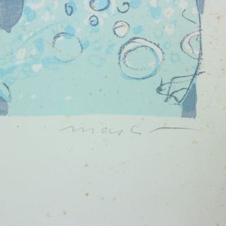 Litografia Edolo Masci 119/180 Piante