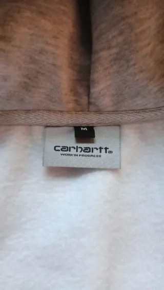 Sudadera con cremallera carhartt gris Streetwear