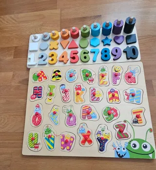 Giochi educativi in legno