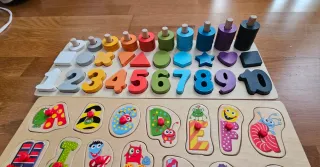 Giochi educativi in legno