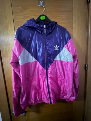 Chaqueta cortavientos Adidas mujer Talla 40.