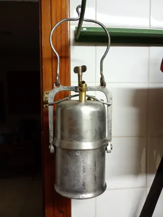 Lámpara de carburo de mina