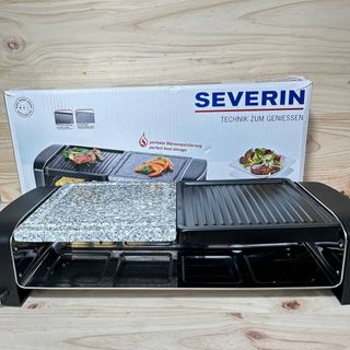 SEVERIN RG 9645 Grill Raclette 1400W Negro
