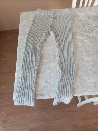 Leggings grises calentitos