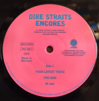 Disco Dire Straits Encores