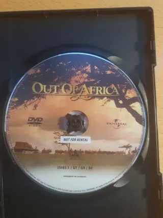 Memorias de África DVD