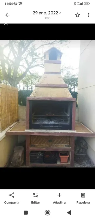 Barbacoa de piedra