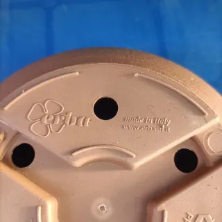 Set 3 Ciotole Vasi Plastica Marrone Diametro 20cm