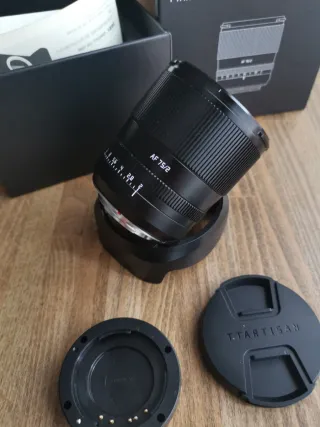 Objetivo Ttartisan AF 75mm f2 Fuji
