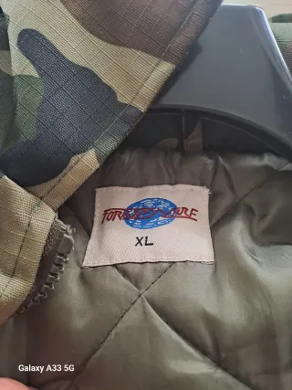 Chaqueta camuflaje caza