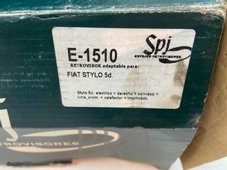 Fiat stylo retrovisor derecho ref: E1510