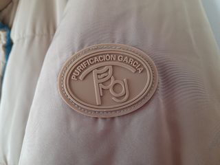 Abrigo reversible marrón y azul