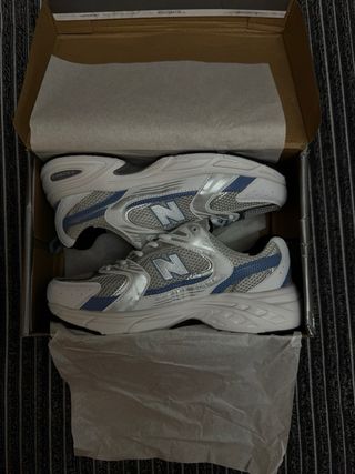 Zapatillas New Balance 530 Blanco y Azul