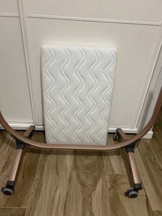 Minicuna colecho gris Cullami CAM + colchón