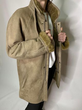 Cappotto Shearling Vintage Taglia M