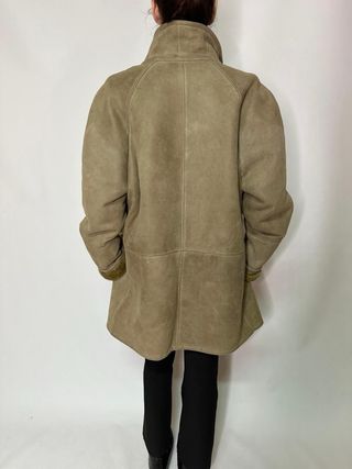 Cappotto Shearling Vintage Taglia M