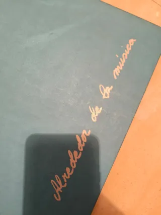 Carpeta serigrafías Alrededor de la Música