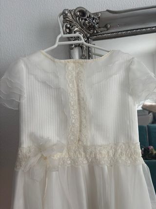 Vestido Comunión Carmen con Cancán