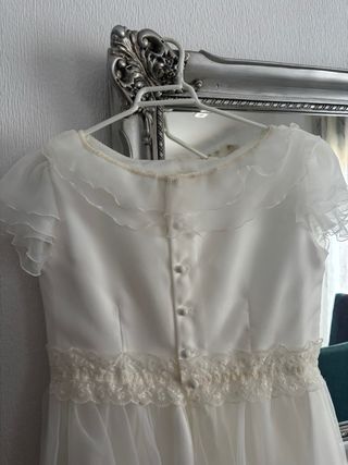 Vestido Comunión Carmen con Cancán