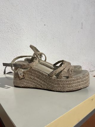 Sandalias cuña Lefties talla 39