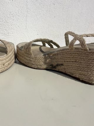 Sandalias cuña Lefties talla 39
