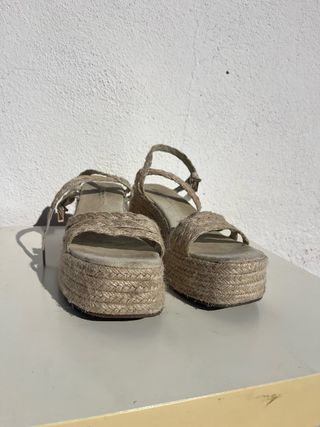 Sandalias cuña Lefties talla 39
