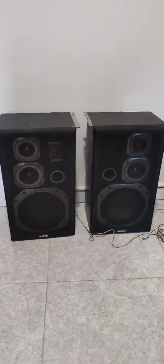 Torre Sanyo Tocadiscos Antigua