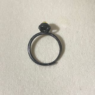 Anillo Plata Ópalo Blanco Natural