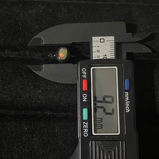 Anillo Plata Ópalo Blanco Natural