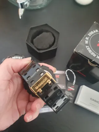 Casio G-SHOCK GA-110GB Negro/Dorado