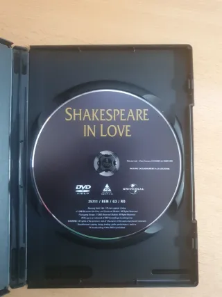 Shakespeare in Love DVD (Español)