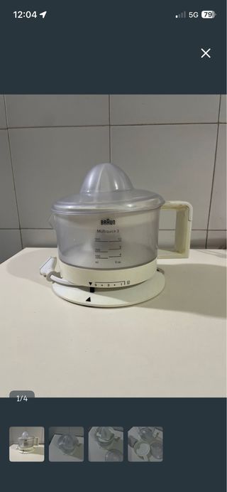 Exprimidor Braun Multiquick 3