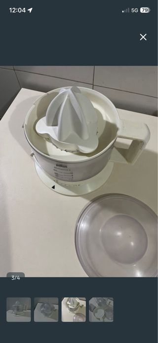 Exprimidor Braun Multiquick 3