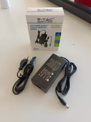 Adaptador V-TAC LED 60W 12V 5A