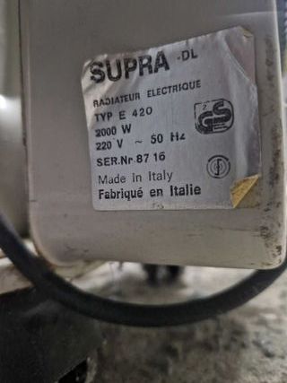 Radiadores de aceite calefaccion 3 unidades