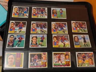 Lote de cromos liga este diferentes años