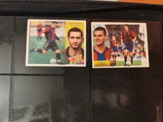 Lote de cromos liga este diferentes años