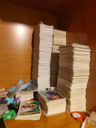 Lote de cromos liga este diferentes años