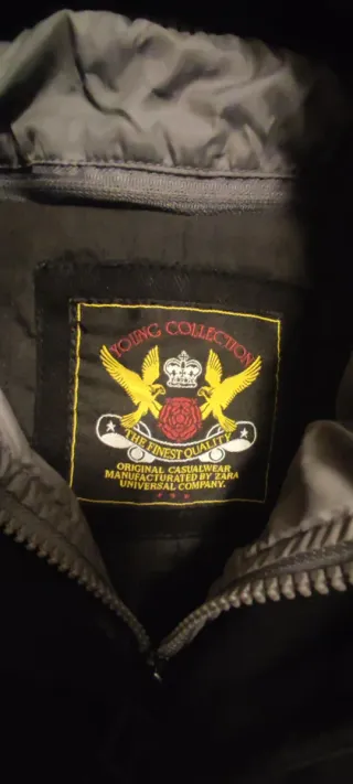 Chaquetón hombre con capucha e interior desmontabl