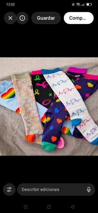 Medias de compresión sanitarias talla 38