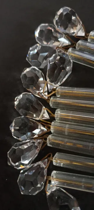 Lágrimas de cristal para lámpara