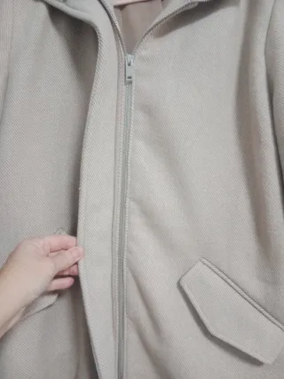 Chaquetón Lefties Beige Talla L